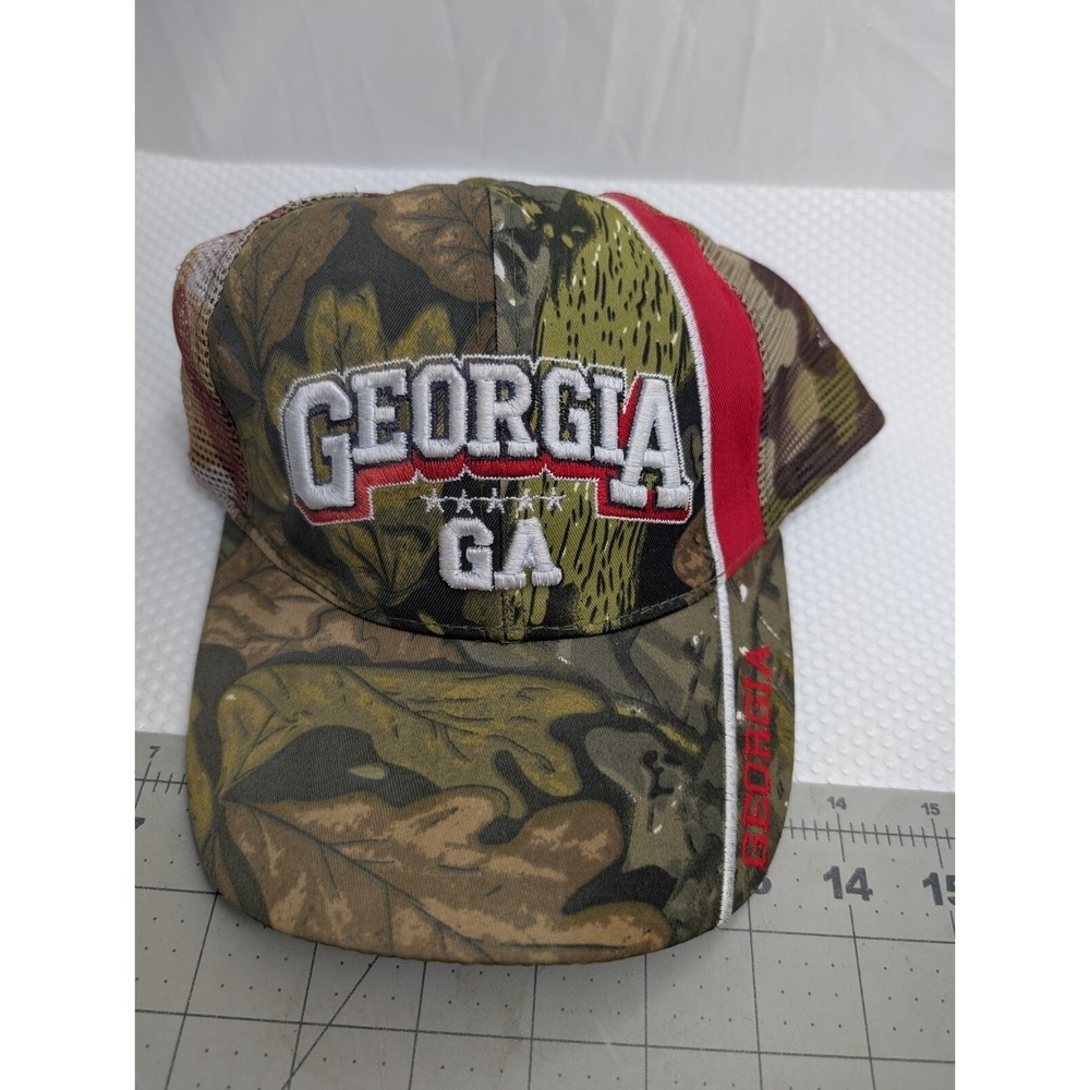 Georgia Bulldogs Snapback Hat Cap‎ Mesh #2